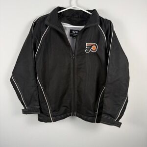 ✨3 for $15 Canada Sportswear Orangeville Flyers Hockey Jacket Youth Medium Black